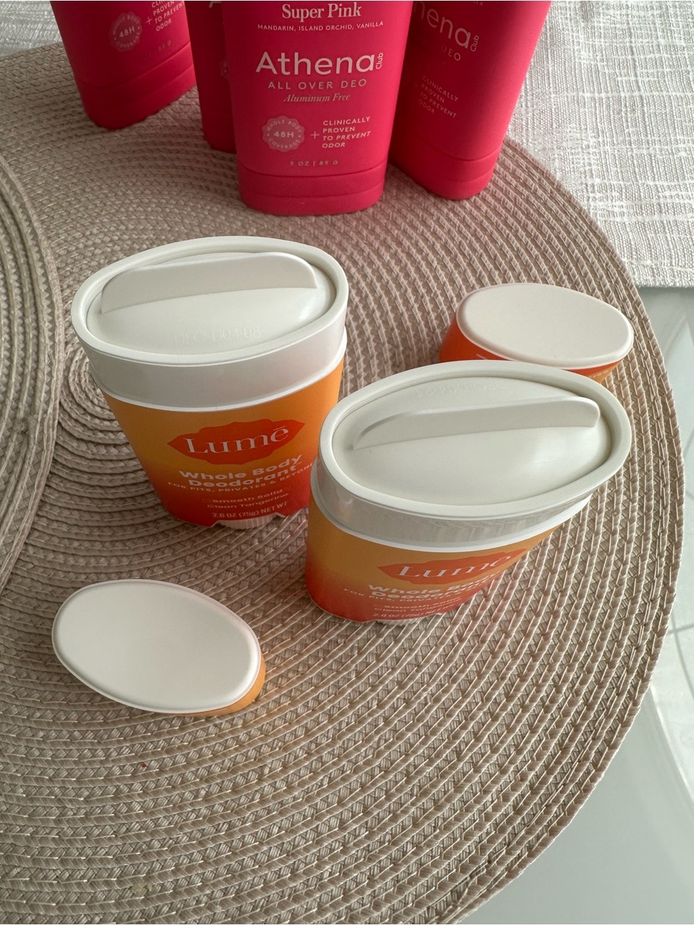 LUME Whole Body Deodorant Smooth Solid - Clean Tangerine (Orange)- 2 PACK - Picture 5 of 5